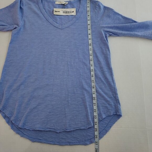 Mododoc V-neck 3/4 Sleeve Antique Lilac Tee - Picture 5 of 5